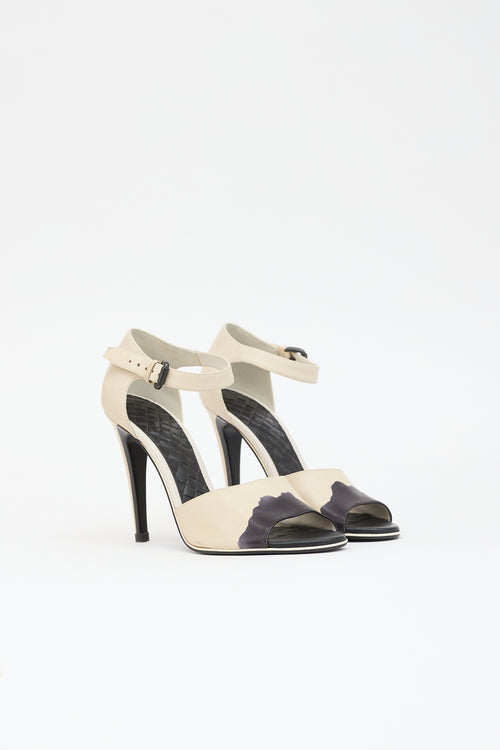Bottega Veneta Leather D'Orsay Pump