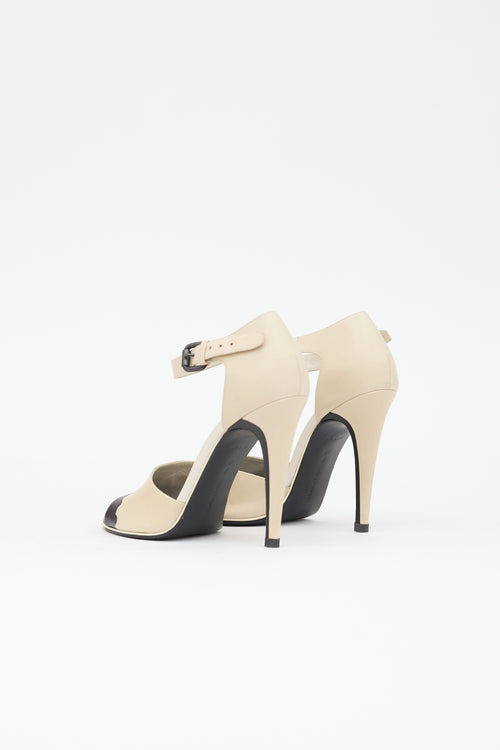 Bottega Veneta Leather D'Orsay Pump