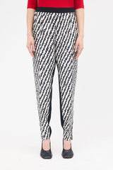 Celine Silk Printed Tapered Leg Pant