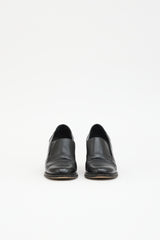 Chanel Leather CC Loafer Pump