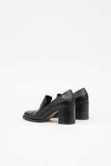 Chanel Leather CC Loafer Pump