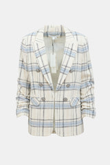 Veronica Beard Plaid Beacon Dickey Blazer