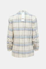 Veronica Beard Plaid Beacon Dickey Blazer