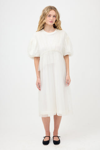 Simone Rocha Tulle Overlay Dress