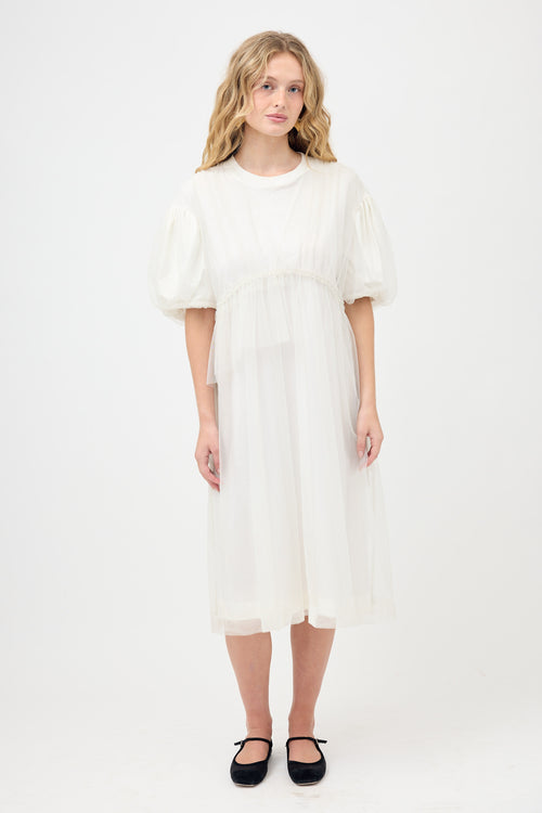 Simone Rocha Tulle Overlay Dress