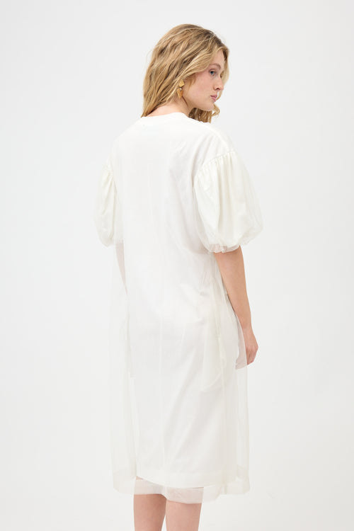 Simone Rocha Tulle Overlay Dress