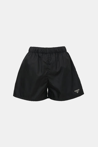 Prada Re-Nylon Logo Shorts