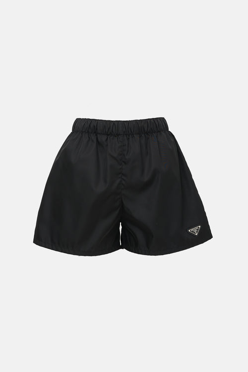 Prada Re-Nylon Logo Shorts
