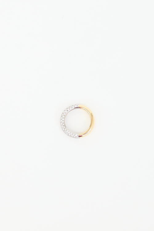 Fine Jewelry 18k Yellow Gold & Diamond Ring