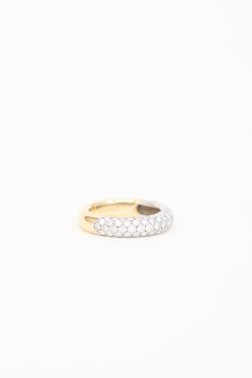Fine Jewelry 18k Yellow Gold & Diamond Ring