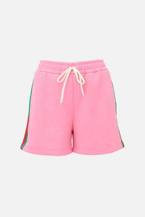 Gucci GG Monogram Web Shorts