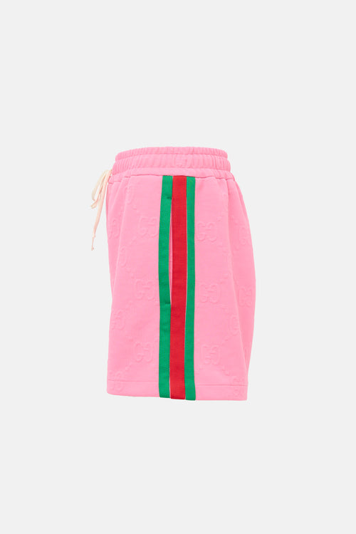 Gucci GG Monogram Web Shorts