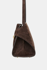 Ferragamo Suede Medium Hug Bag