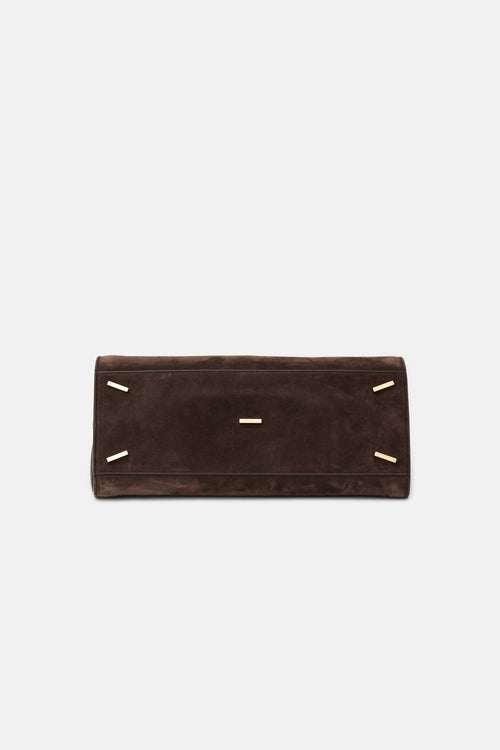 Ferragamo Suede Medium Hug Bag
