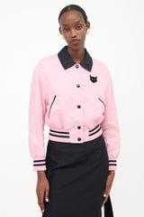 Miu Miu 2018 Embellished Stadium Jacket