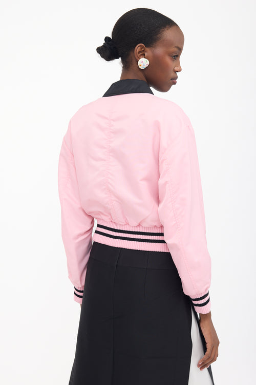 Miu Miu 2018 Embellished Stadium Jacket
