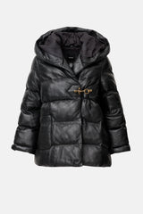 Smythe Leather Puffer Jacket