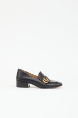 Gucci Leather Peyton GG Web Loafer