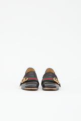 Gucci Leather Peyton GG Web Loafer