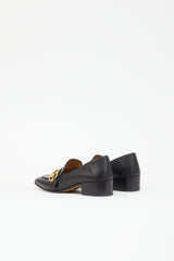 Gucci Leather Peyton GG Web Loafer