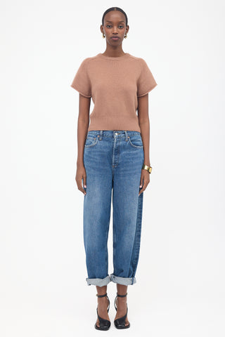 Sablyn Cashmere Short Sleeve Sweater