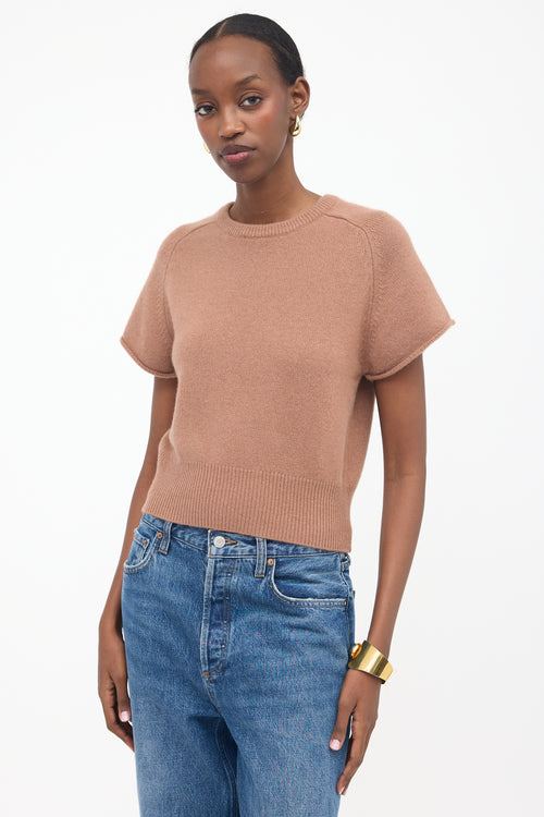 Sablyn Cashmere Short Sleeve Sweater