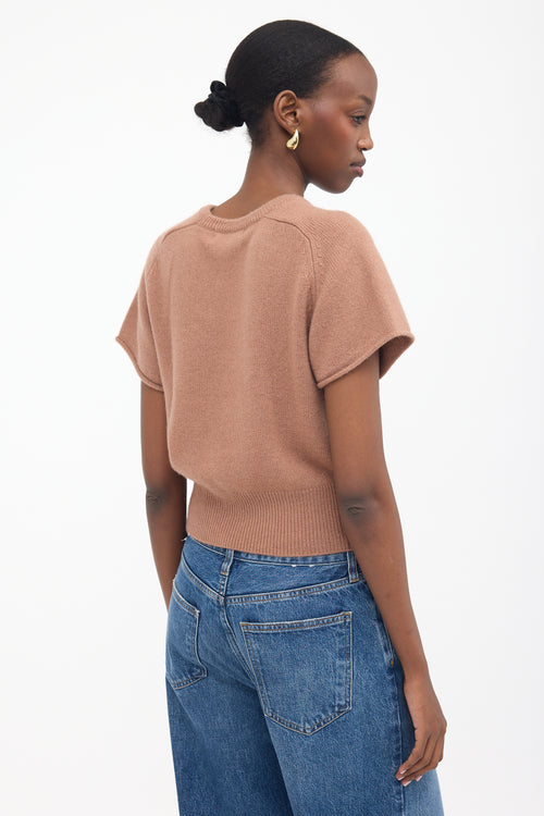 Sablyn Cashmere Short Sleeve Sweater