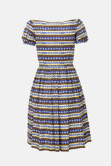 Prada 2011 Printed Poplin Dress