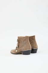Chloé Suede Studded Susanna Boot