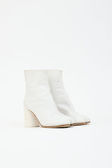 Maison Margiela Leather Tabi Boot