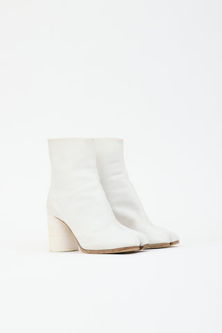 Maison Margiela Leather Tabi Boot