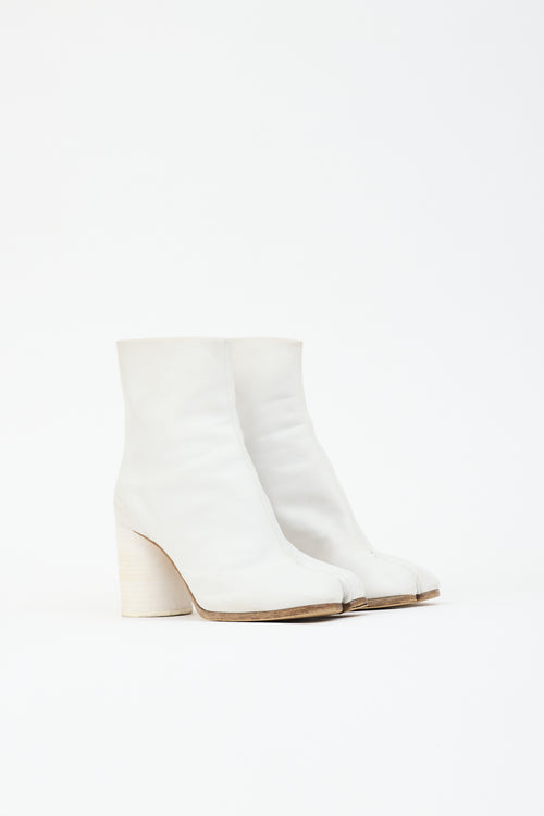 Maison Margiela Leather Tabi Boot