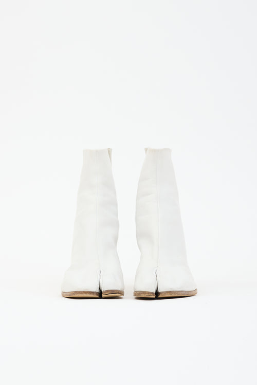 Maison Margiela Leather Tabi Boot