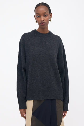 Yacaia Merino Wool & Cashmere Boxy Sweater