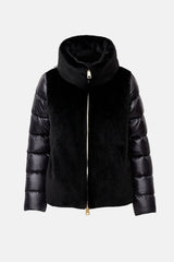 Herno Down & Faux Fur Puffer Jacket