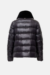 Herno Down & Faux Fur Puffer Jacket