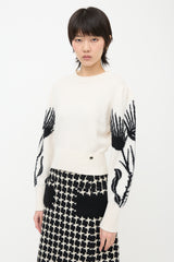 Chanel Cashmere & Silk Cropped Sweater