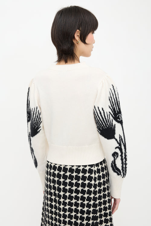 Chanel Cashmere & Silk Cropped Sweater