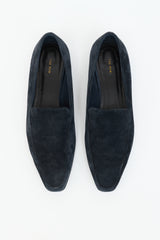 The Row Suede Minimal Loafer