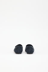 The Row Suede Minimal Loafer