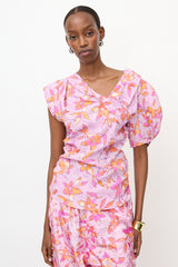 Isabel Marant Crepe Printed Madinea Blouse