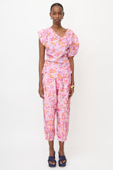 Isabel Marant Crepe Printed Madinea Blouse