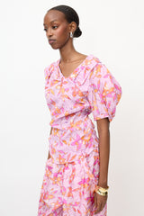 Isabel Marant Crepe Printed Madinea Blouse