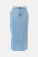 Magda Butrym Denim Midi Skirt