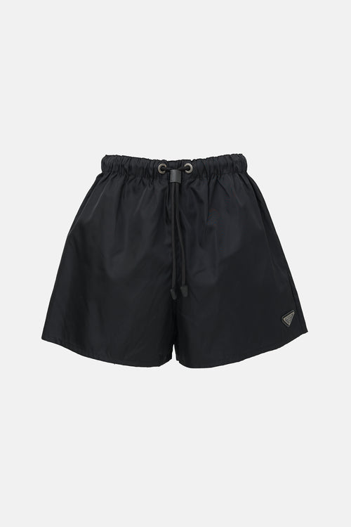 Prada 2020 Re-Nylon Logo Shorts