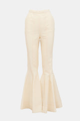 Rosie Assoulin Cloqué Flared Leg Pant