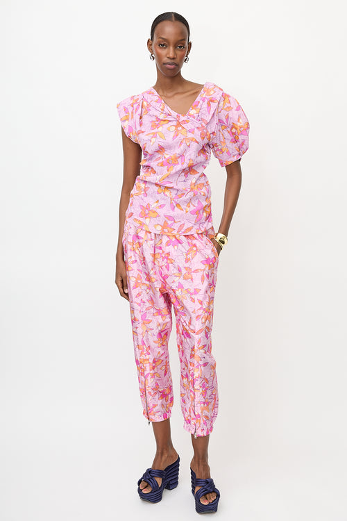 Isabel Marant Printed Lahore Jogger Pant