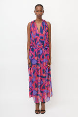 Isabel Marant Crinkled Silk Alsaw Dress