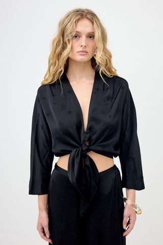 Forte Forte Satin Jacquard Set