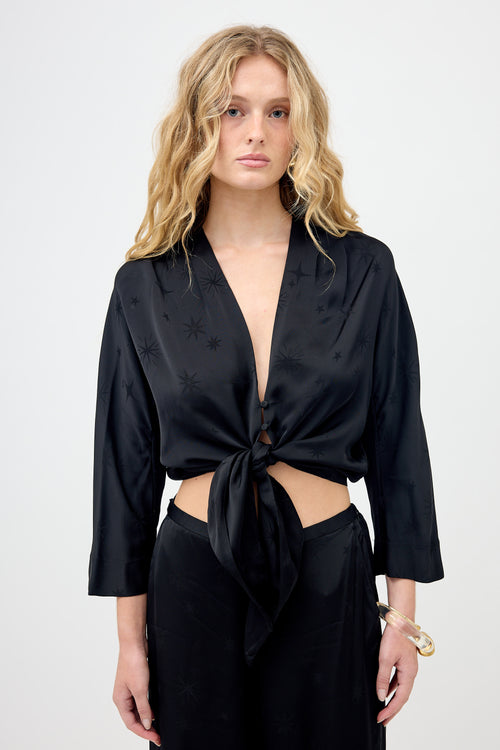 Forte Forte Satin Jacquard Set